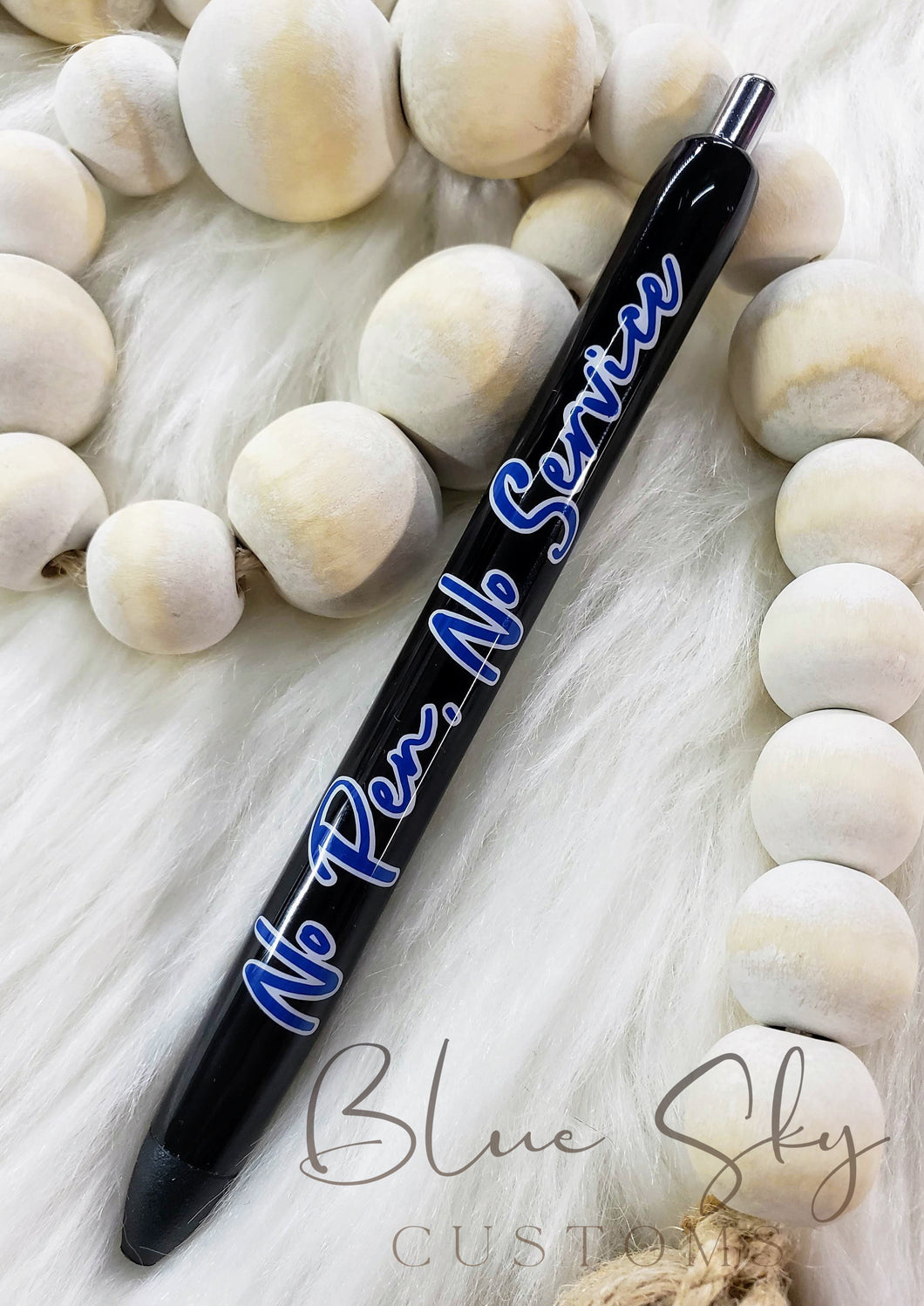 Carbon Black Non-Glitter Pen