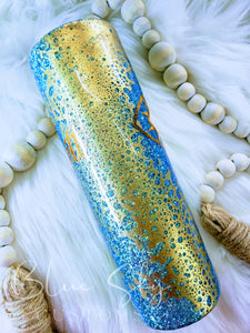Evil Eye Glitter Tumbler