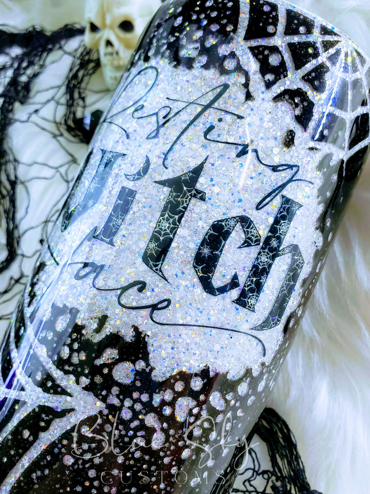 Resting Witch Face Peekaboo Tumbler
