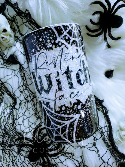 Resting Witch Face Peekaboo Tumbler