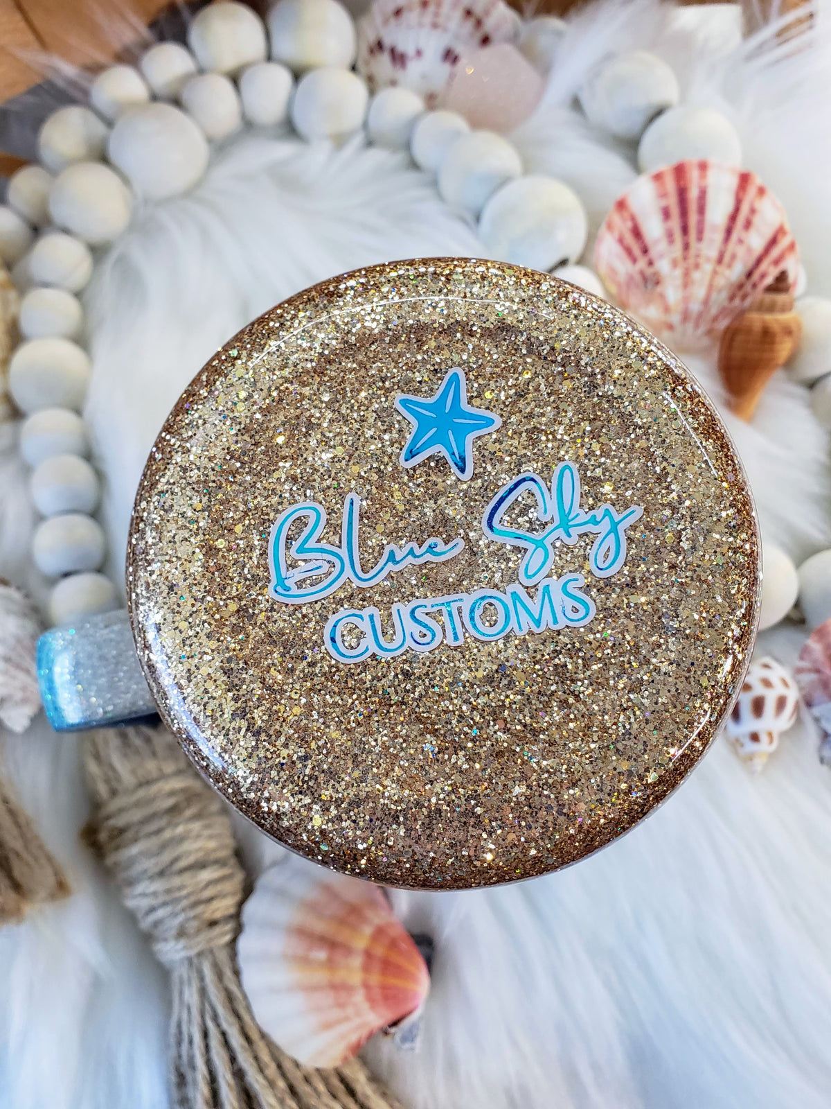 Starry Night Sky Beach Tumbler