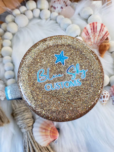 Starry Night Sky Beach Tumbler