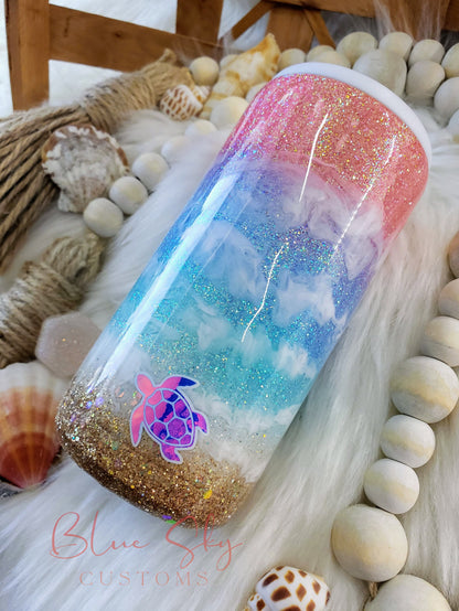 Sunset Sky Beach Tumbler