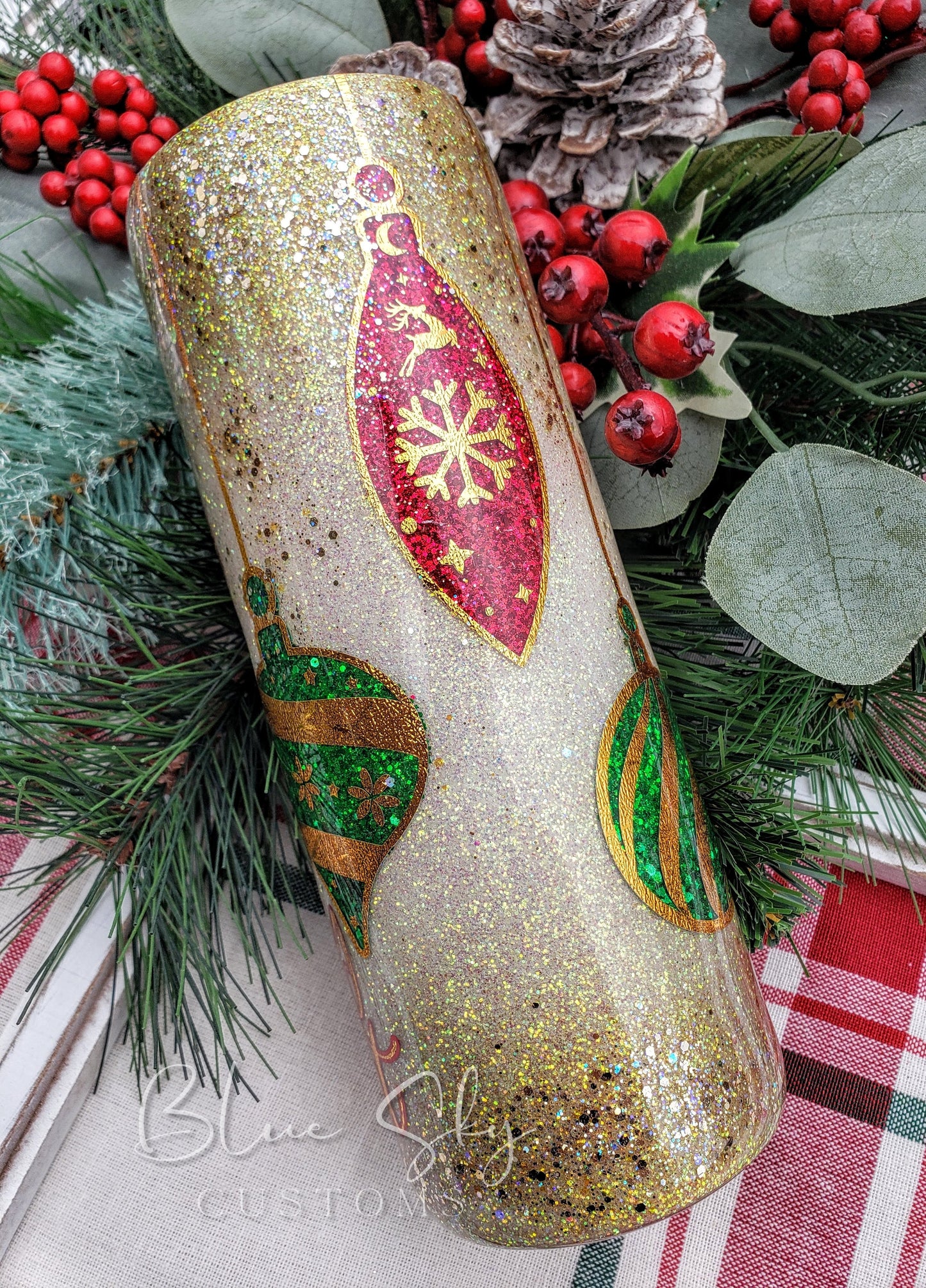 Christmas Ornaments Tumbler