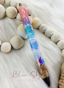 Sunset Beach Glitter Pen
