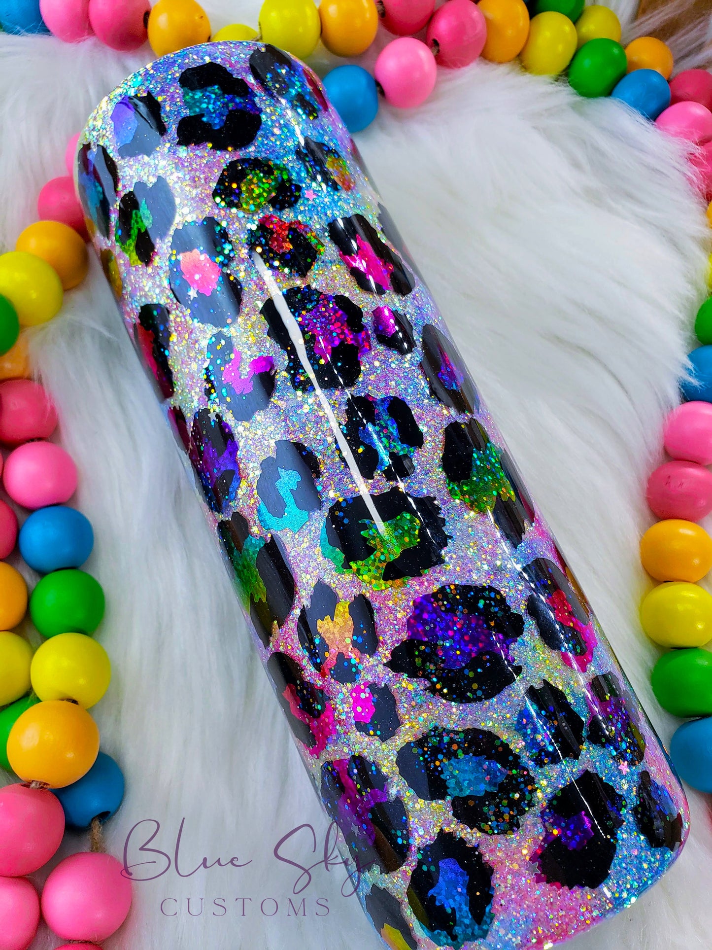 Rainbow Leopard Adulthood Tumbler