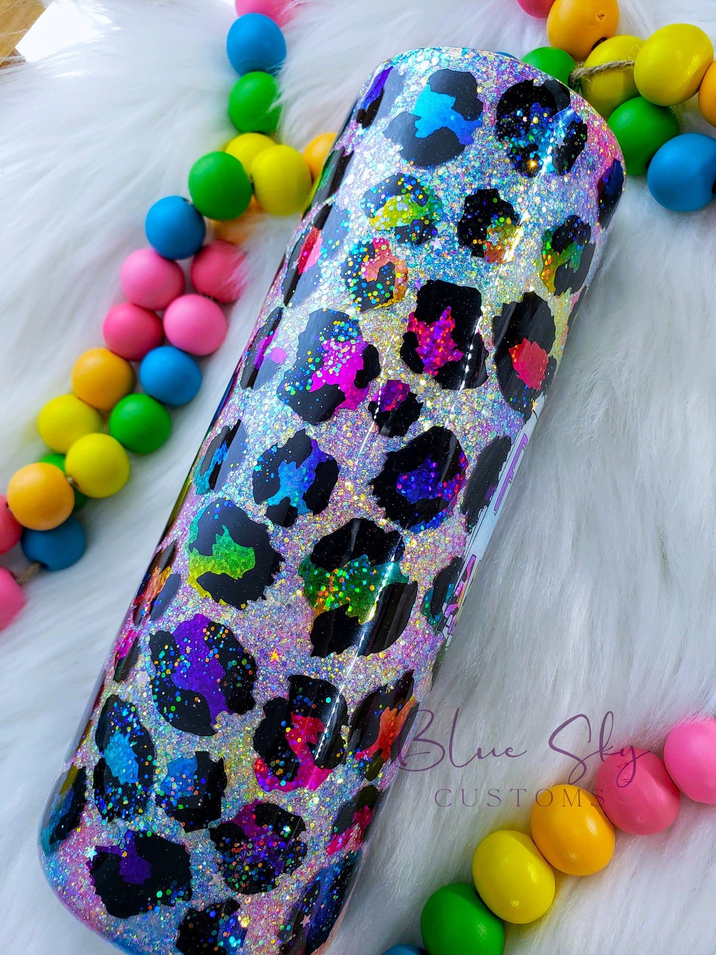 Rainbow Leopard Adulthood Tumbler