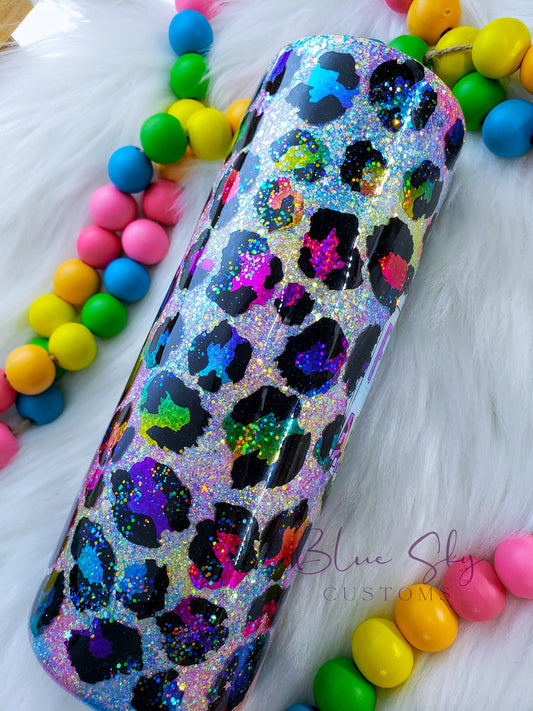 Rainbow Leopard Adulthood Tumbler