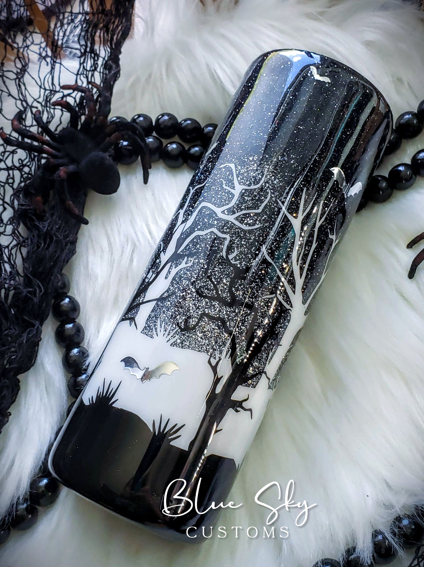 Spooky Halloween Night Tumbler