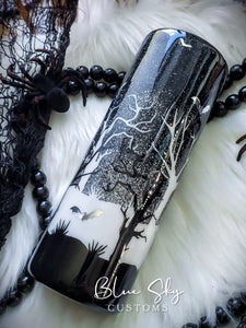 Spooky Halloween Night Tumbler