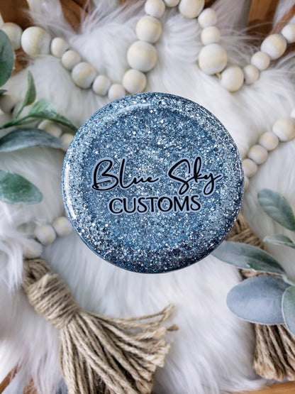 Country Roads Glitter Tumbler