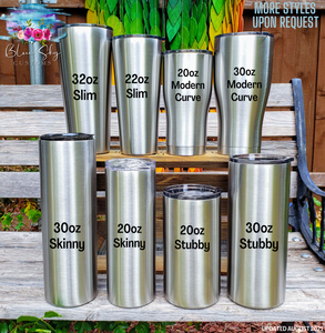 Serape Style Hand Painted Tumbler